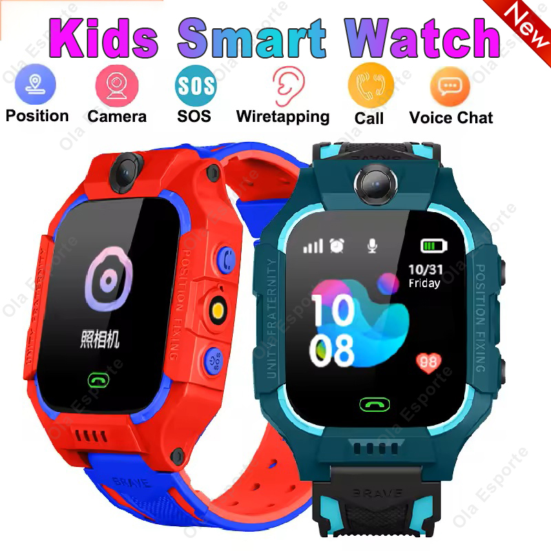 Smartwatch Watches Gift For Boys On Birthday - Jam Tangan Pintar Anak Kartu SIM