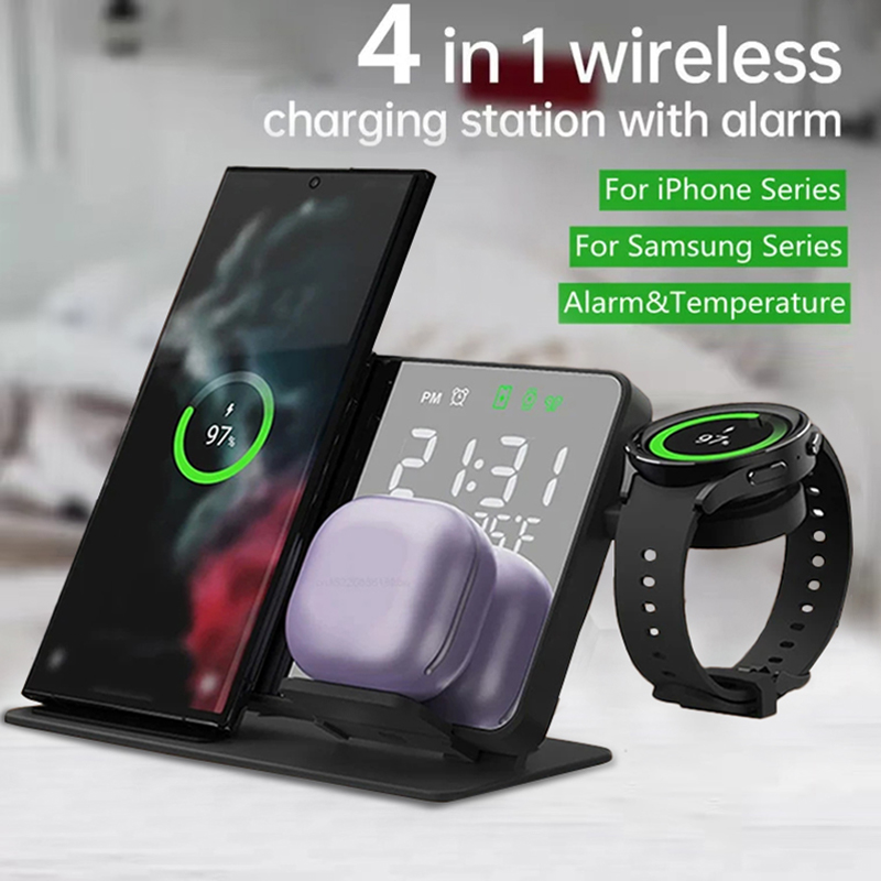 Watches Smartwatch Samsung - Stasiun Pengisian Daya Nirkabel 4 in