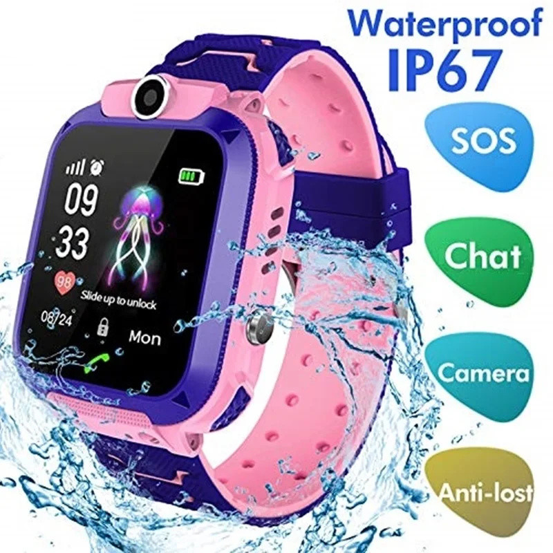 Smartwatch Watches Boys - Jam tangan pintar anak, 2G panggilan