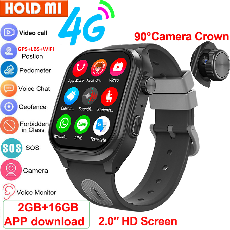Smartwatch Watches For 12 Year Old Boy - Jam Tangan Pintar Anak 4G GPS