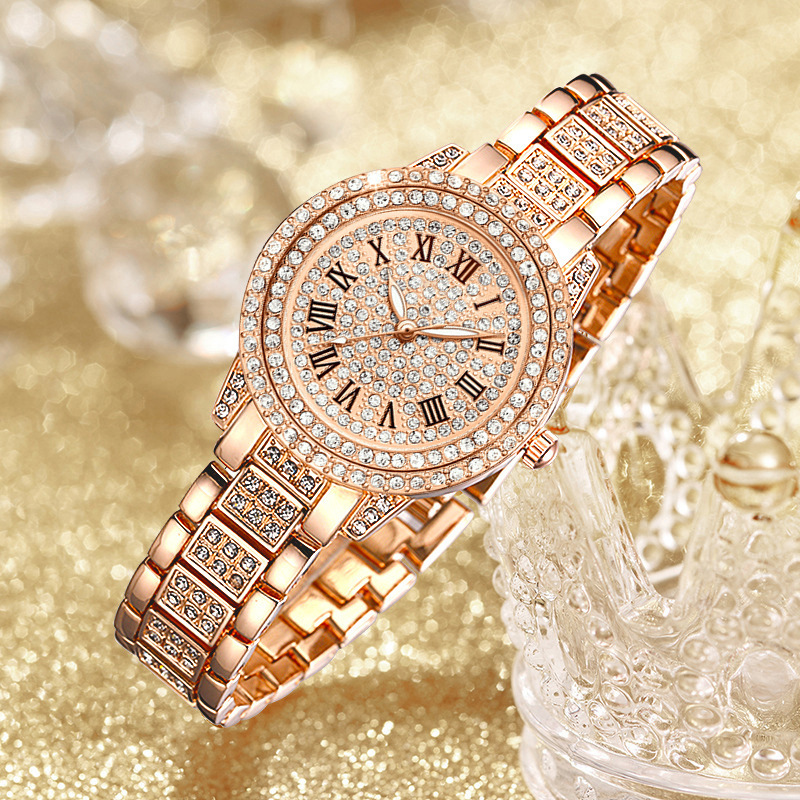 Minimalist Thin Watch - Jam Tangan Wanita Mewah Kristal Exquisite