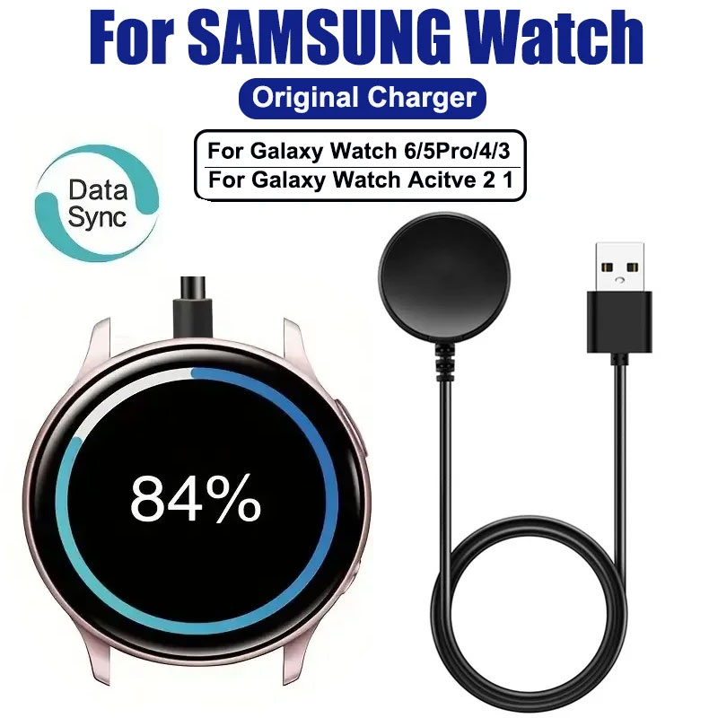 Watches Smartwatch Samsung - Pengisi daya Jam nirkabel kompatibel untuk