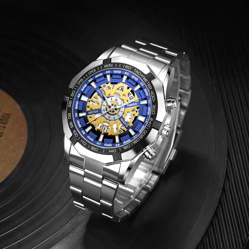 Smartwatch Sports Watches For Men - Jam Tangan Skeleton Mewah untuk Pria,