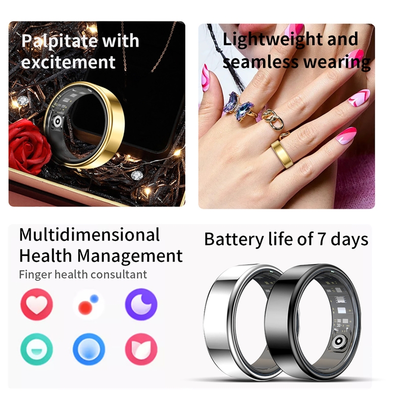 Smartwatch Sports Watches For Men - Cincin Pintar Pelacak Kesehatan Monitor Detak