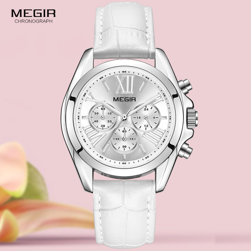 Minimalist Thin Watch - MEGIR2019 Baru Mewah Kulit Wanita Wanita