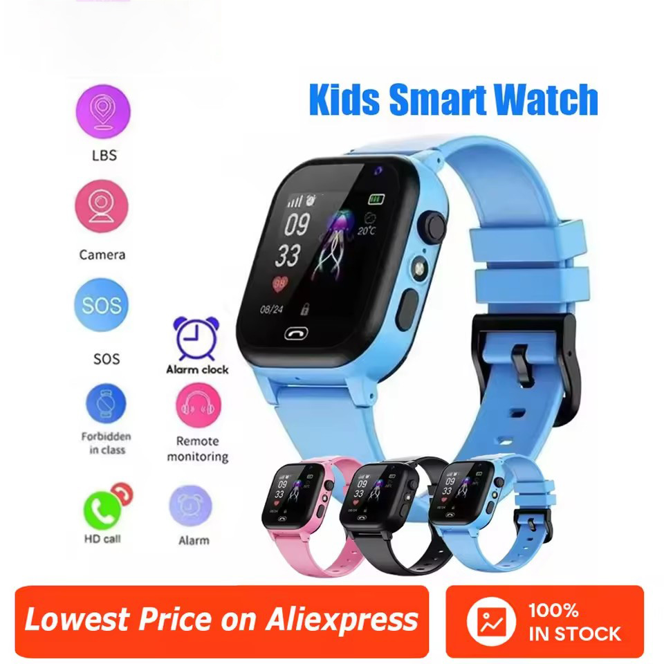 Smartwatch Watches For 12 Year Old Boy - Jam Tangan Pintar Anak SOS LBS