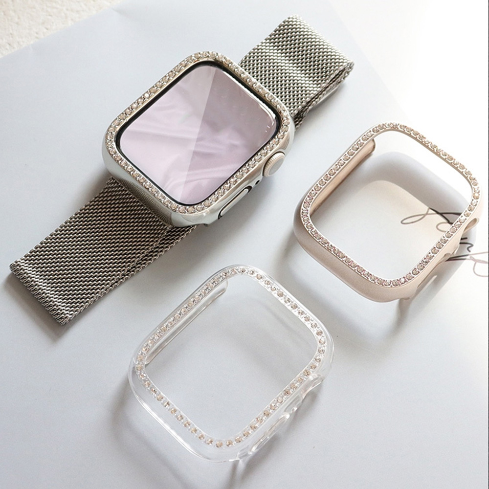 Smartwatch New Watches - Casing Kaca + Berlian Baru untuk