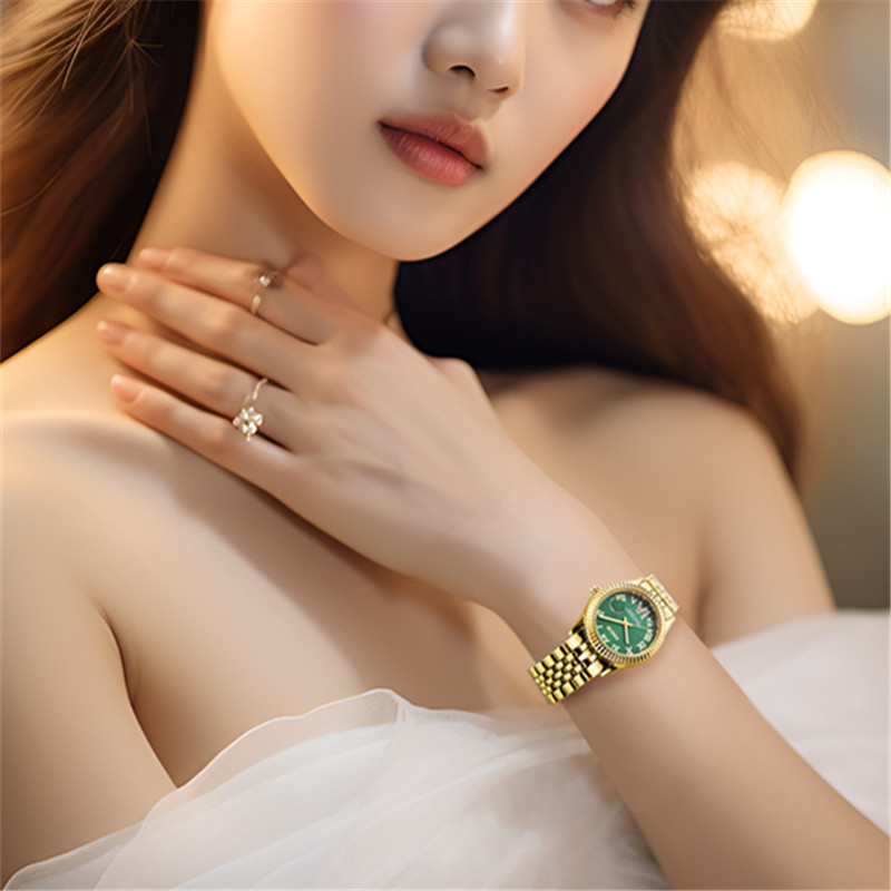 Jam tangan besar wanita, arloj - Minimalist Thin Watch ulasan dan harga