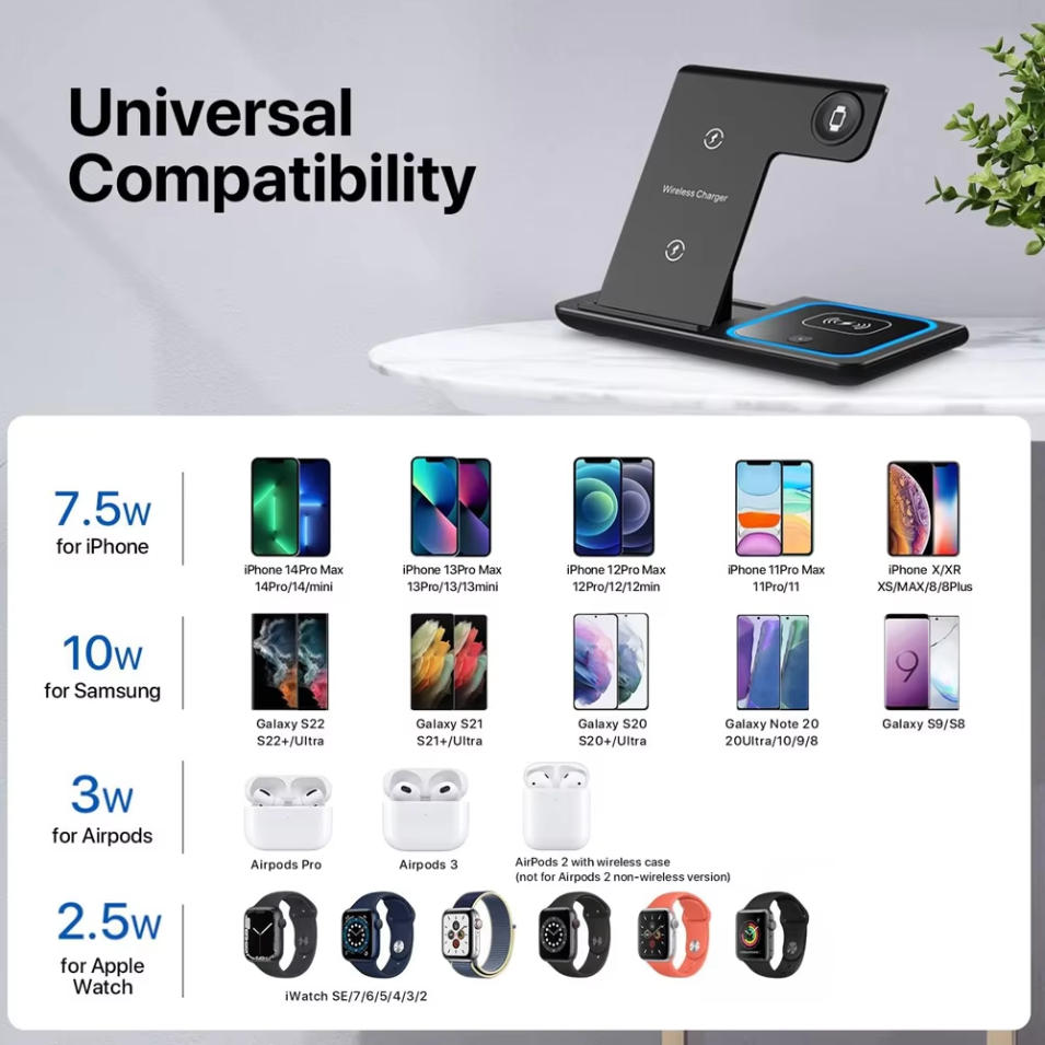 Stasiun Pengisian Daya Nirkabe - Watches Smartwatch Samsung ulasan dan harga
