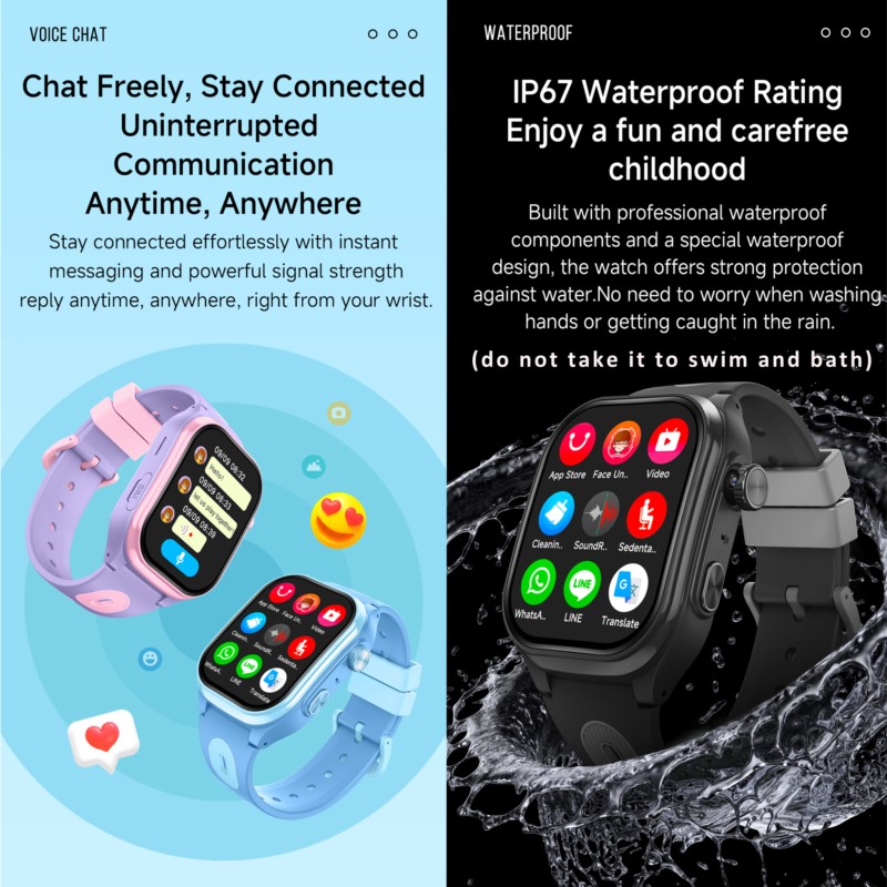 Jam Tangan Pintar Anak 4G GPS  - Smartwatch Watches For 12 Year Old Boy ulasan dan harga