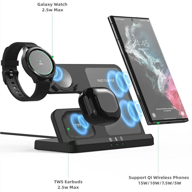 Pengisi Daya 3 In 1 untuk Jam  - Watches Smartwatch Samsung ulasan dan harga