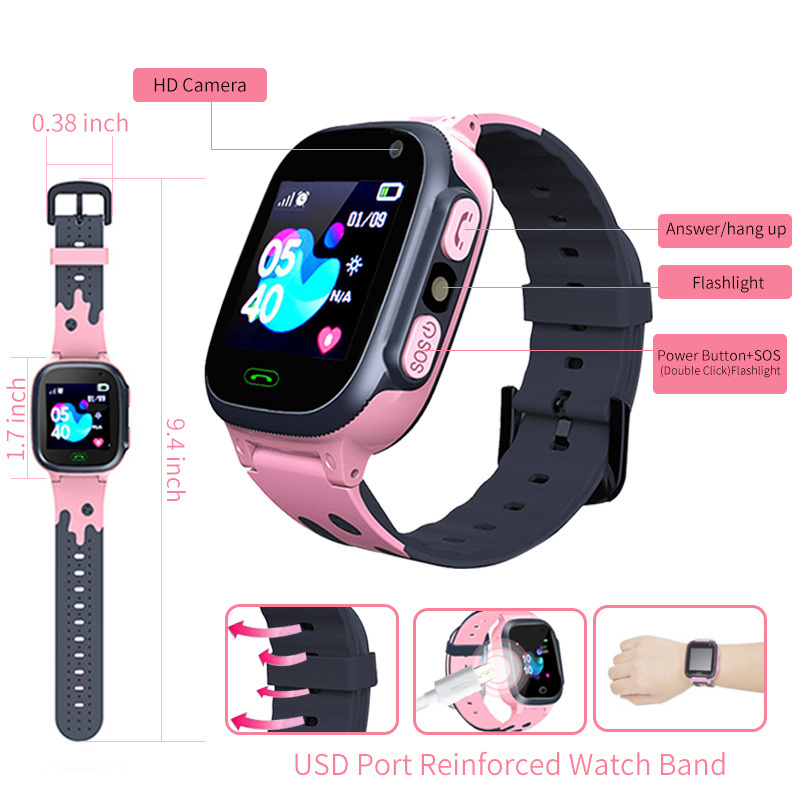 Jam Tangan Pintar Anak Jam Tan - Smartwatch Watches Boys ulasan dan harga
