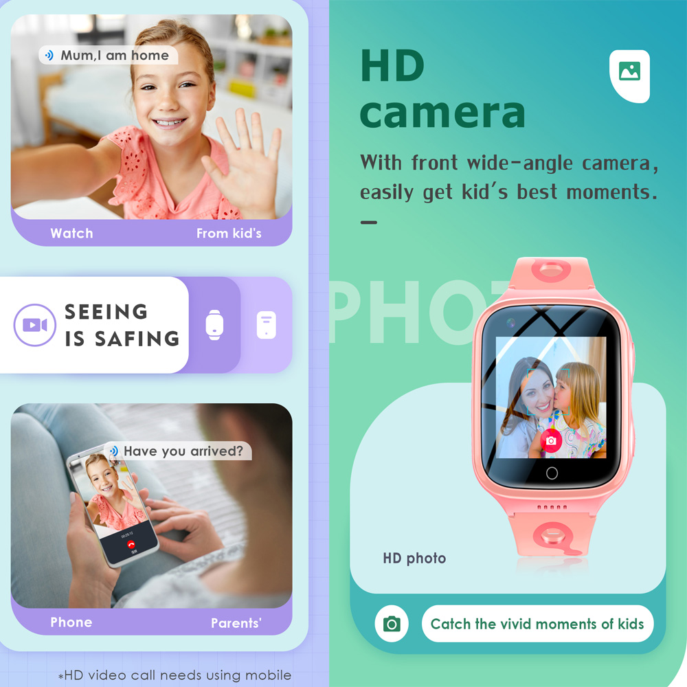 Jam Tangan Pintar 4G GPS WiFi  - Smartwatch Watches Boys ulasan dan harga