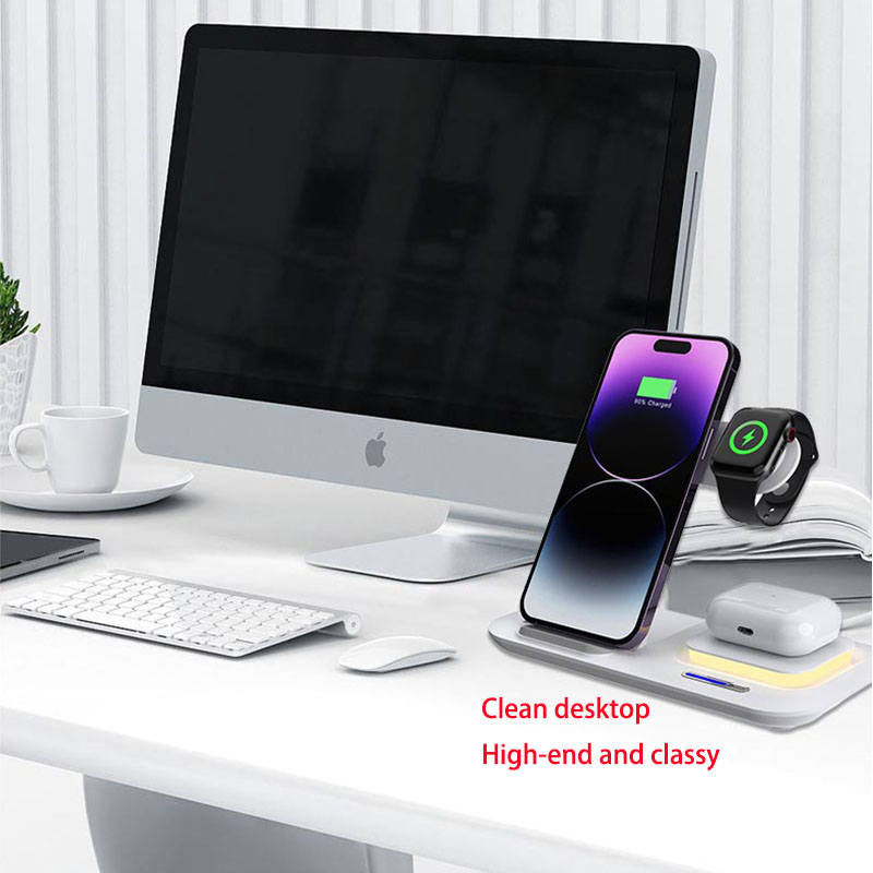Stasiun Pengisi Daya Ponsel Ni - Smartwatch New Watches ulasan dan harga