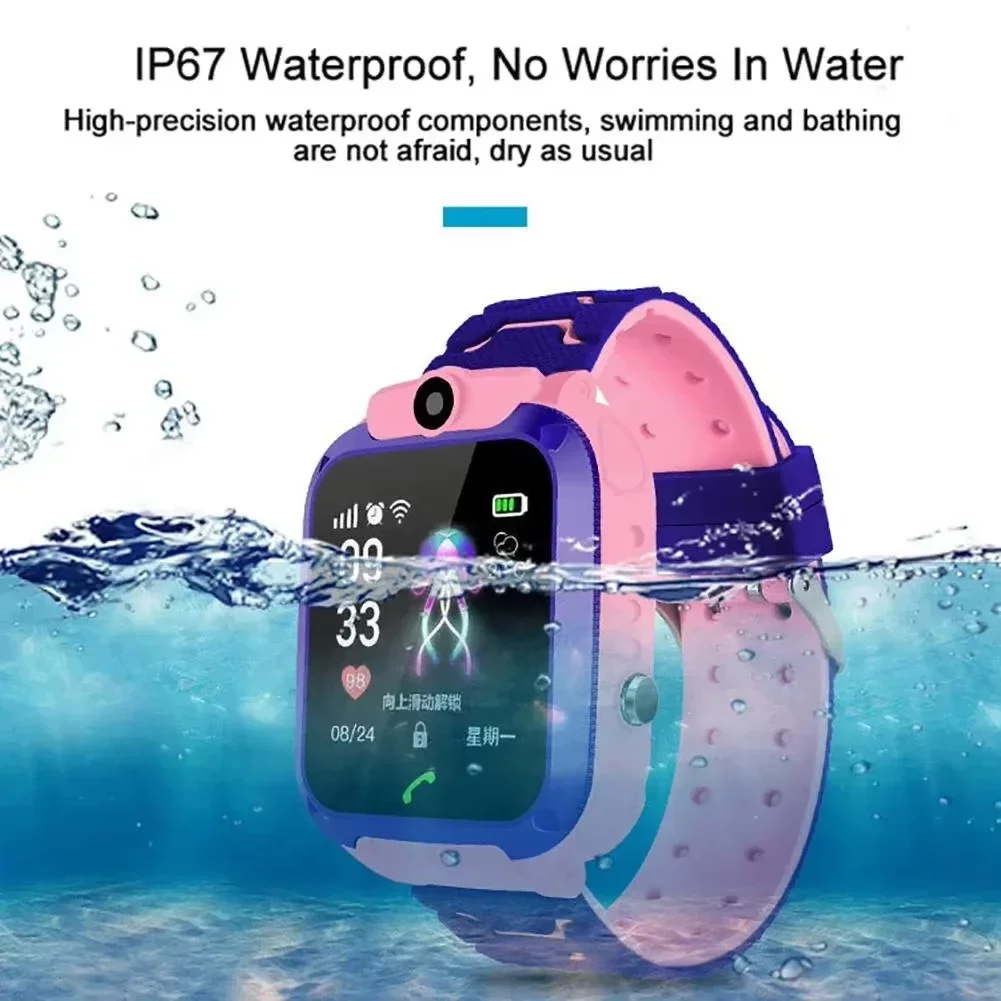Lenovo 2026 Jam Tangan Pintar  - Smartwatch Watches For Kid Boy Waterproof ulasan dan harga
