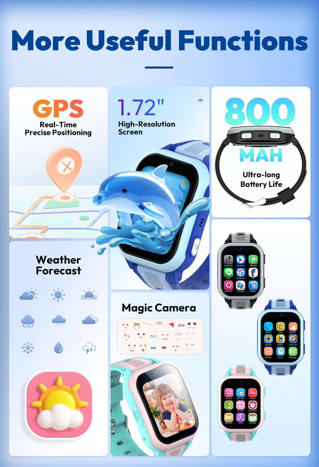 Jam Tangan Pintar KT41 - Jam T - Smartwatch Watches Gift For Boys On Birthday ulasan dan harga