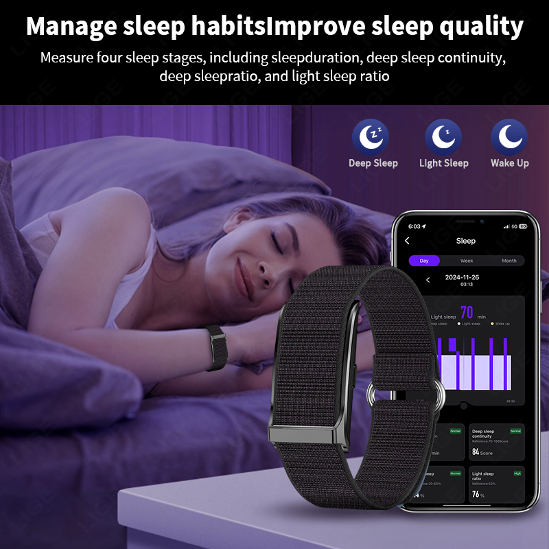 LIGE 100+ Pelacak Kebugaran Ol - Smartwatch Sports Watches For Men ulasan dan harga
