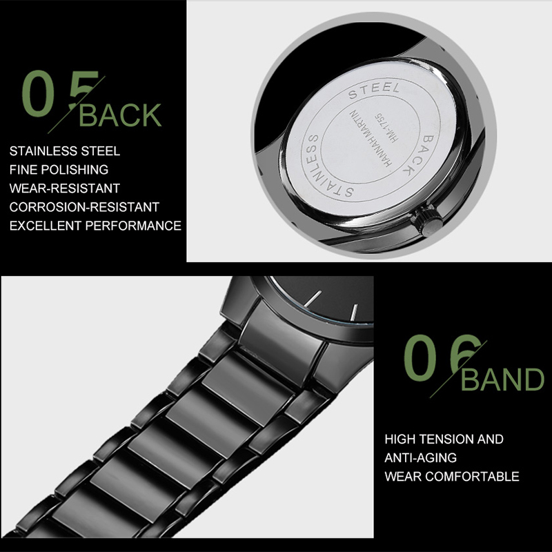 Jam Tangan Modis untuk Pria Ja - Minimalist Thin Watch ulasan dan harga