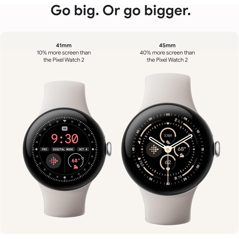 Pixel Watch 3 (45mm) 2024 el - - Smartwatch El ulasan dan harga