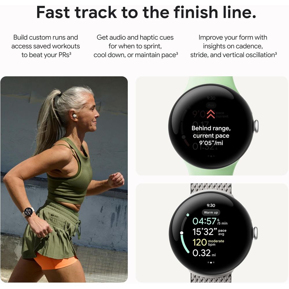 Pixel Watch 3 (45mm) 2024 el - - Smartwatch El ulasan dan harga