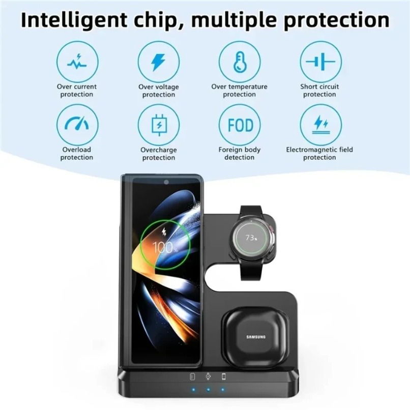 Stasiun Pengisian Daya Nirkabe - Watches Smartwatch Samsung ulasan dan harga